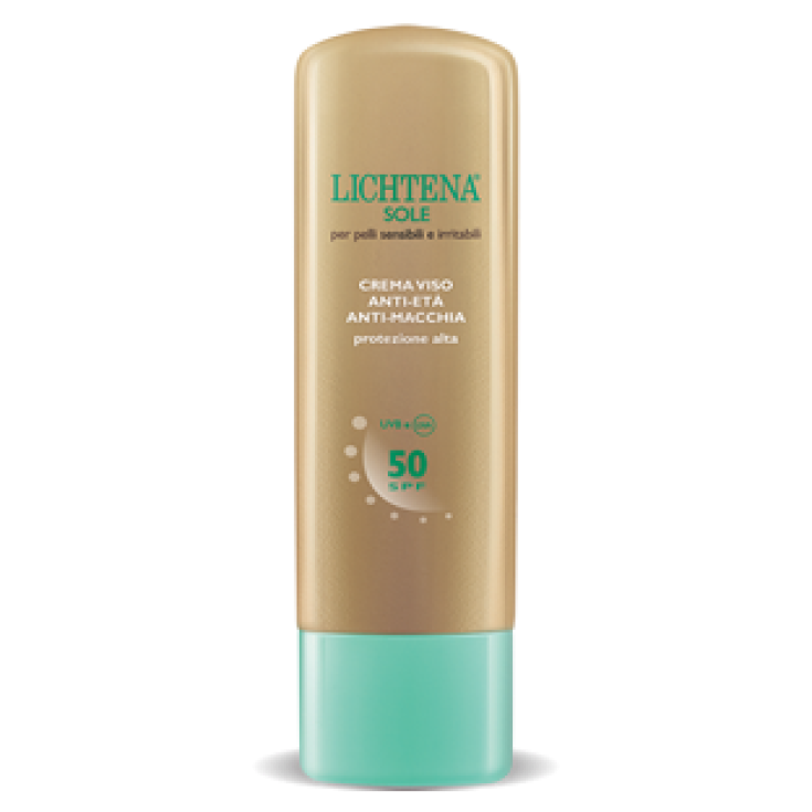 Lichtena Sole Crema Viso Anti-Et&agrave; Anti-Macchia SPF 50 50ml