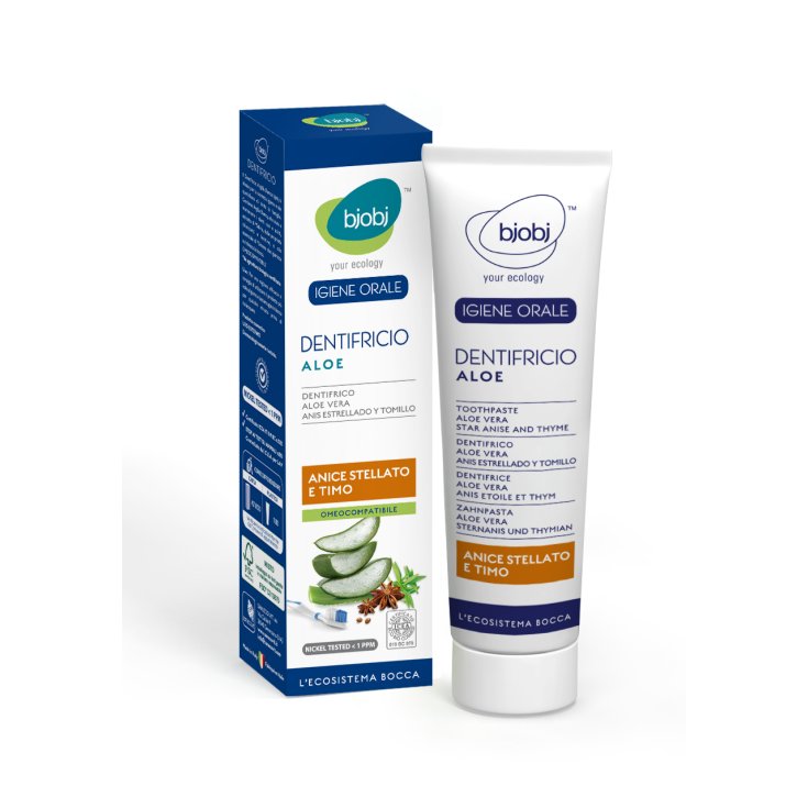 Bjobj Aloe Dentifricio Anice E Timo 75ml