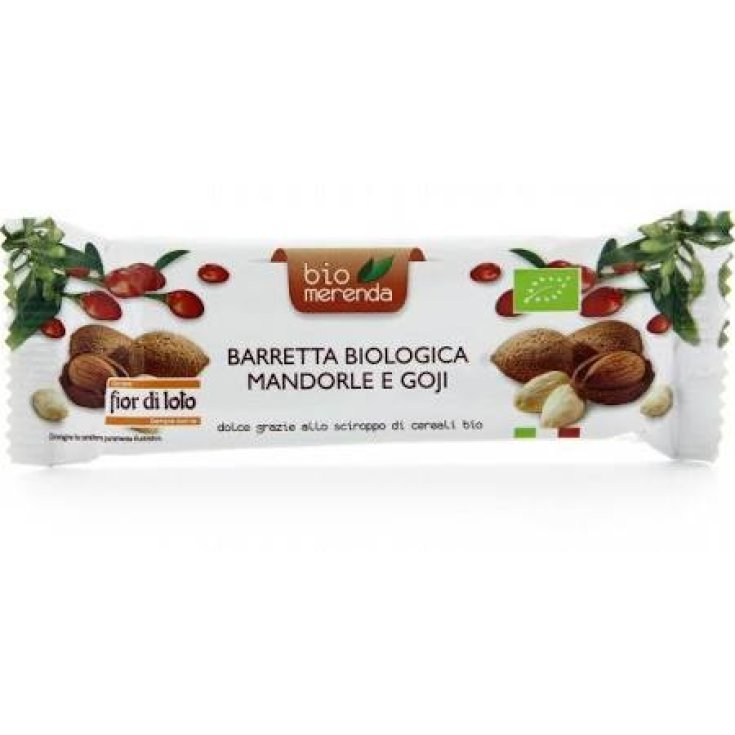 Il Fior Di Loto Barretta Bio Mandorle E Goji 30g