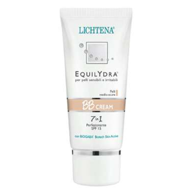Lichtena Equilydra BB Cream 7 in 1 SPF15 Pelli Medio Scure 40ml