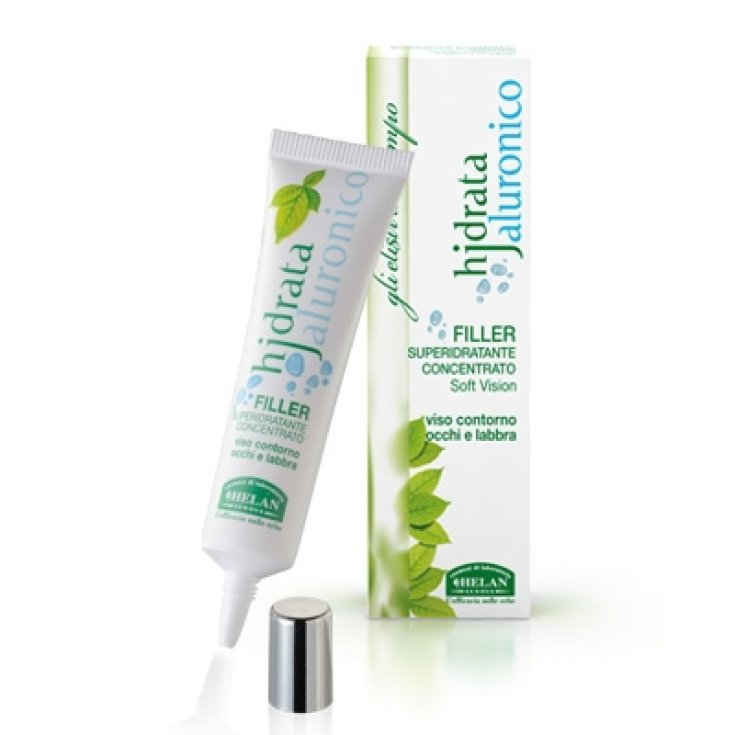 Helan Hjdrata Jaluronico Filler Superidratante Concentrato Soft Vision Viso Controrno Occhi E Labbra 15ml