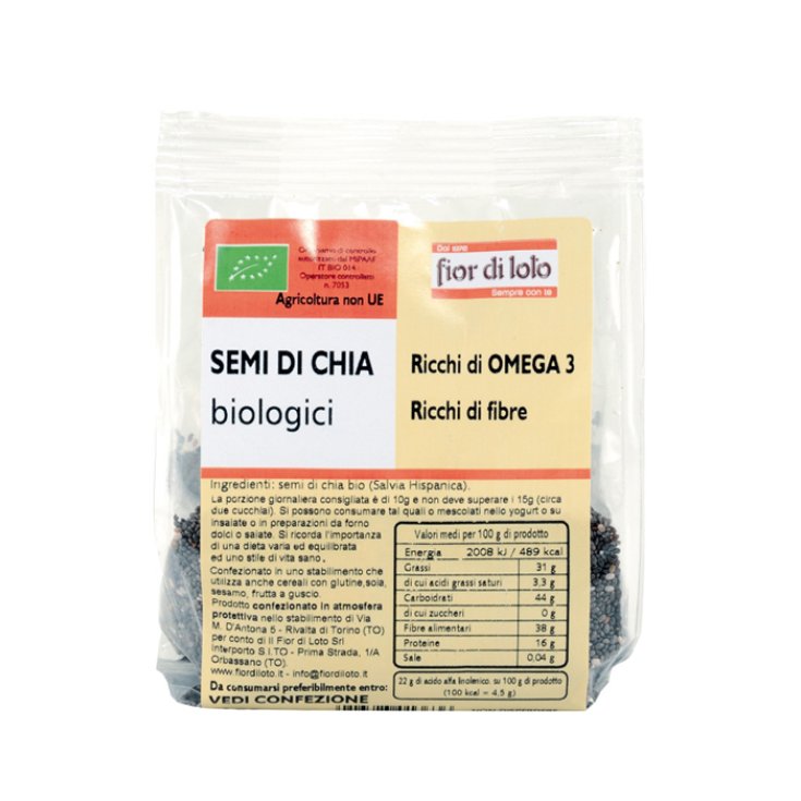 Fior Di Loto Semi Di Chia Biologico 150g