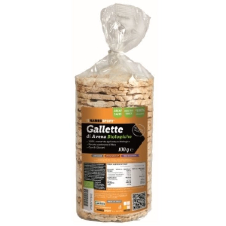 Named Gallette di Avena Biologiche Integratore Alimentare 100g