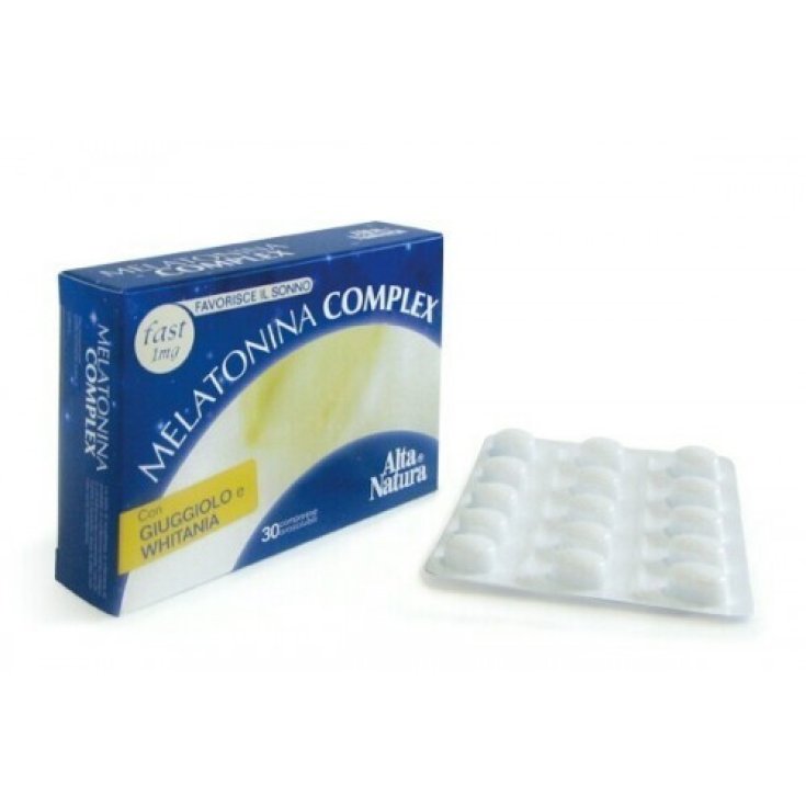 Melatonina Complex Fast Integratore Alimentare 30 Compresse