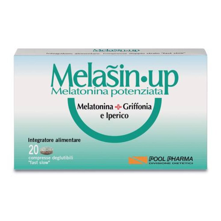 Pool Pharma Melasin Up 1mg Integratore Alimentare 20 Compresse