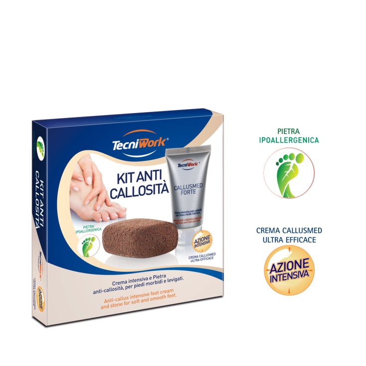 Tecniwork Kit Anti-Callosit&agrave; 2 Pezzi