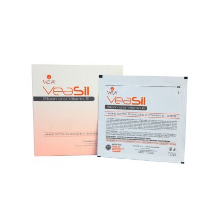 Vea Sil Lamine Sottili Sterili Silicone + Vitamina E 8 Pezzi
