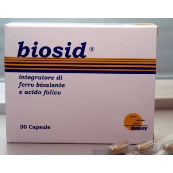 Biosid Integratore Di Ferro Bivalente E Acido Folico 30 Capsule