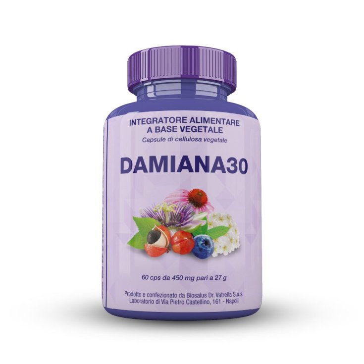 Biosalus&reg; Damiana30 Integratore Alimentare 60 Capsule
