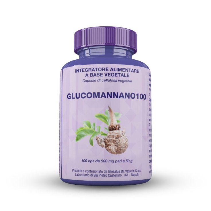 Biosalus Glucomannano Integratore Alimentare 100 Capsule