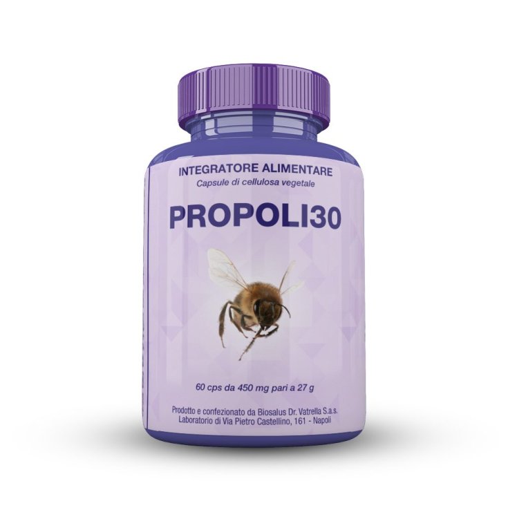 Biosalus&reg; Propoli30 Integratore Alimentare 60 Capsule