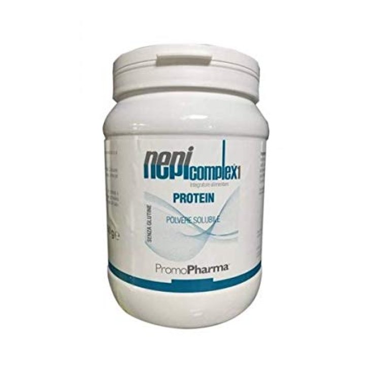 PromoPharma Nepicomplex1 Protein Integratore Alimentare In Polvere Gusto Neutro Senza Glutine 450g PromoPharma Nepicomplex1 Protein Integratore Alimentare In Polvere Gusto Neutro Senza Glutine 450g