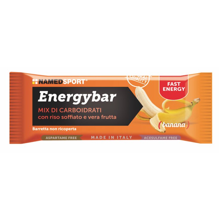 NamedSport Energybar Banana Integratore Alimentare Barretta 35g