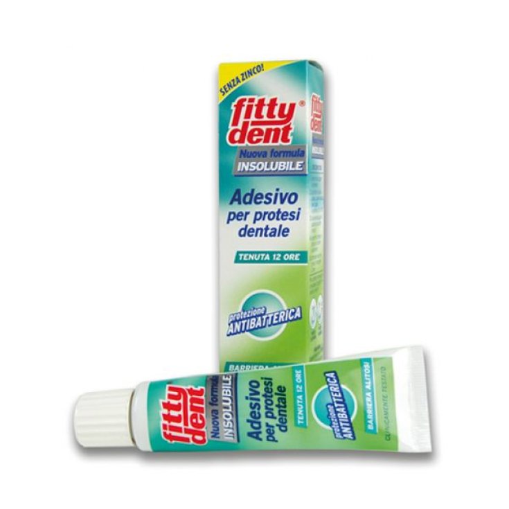Fittydent Nuova Formula Insolubile Adesivo Per Protesi Dentale 40g