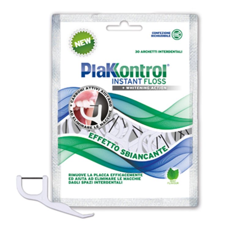 Plakkontrol Instant Floss Archetti Interdentali 30 Pezzi