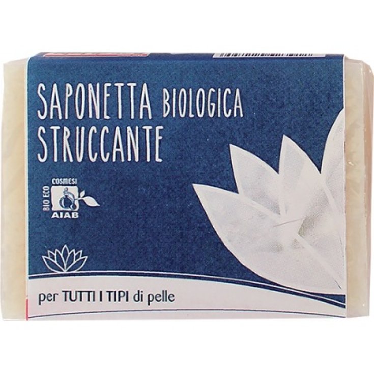 Fior Di Loto Saponetta Biologica Struccante Per Tutti I Tipi Di Pelle 100g