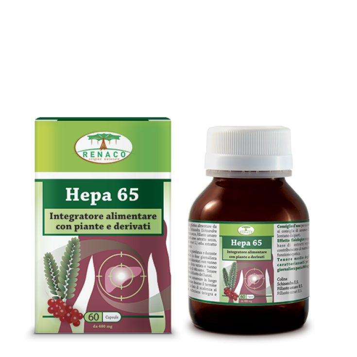 Renaco Hepa 65 Integratore Alimentare 60 Capsule