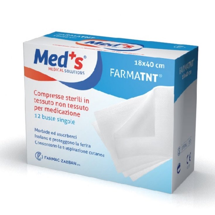 Farmac-Zabban Med's Farmatnt Compresse Sterili Assorbenti  10x10cm 6 Pezzi