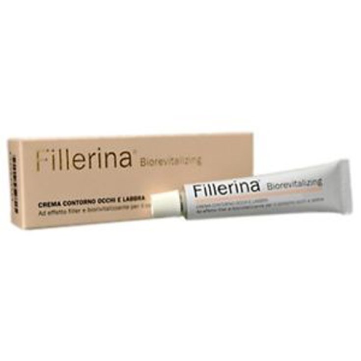 Labo Fillerina Biorevitalizing Contorno Occhi E Labbra Preparato Grado 4 Bio Tubo 15ml