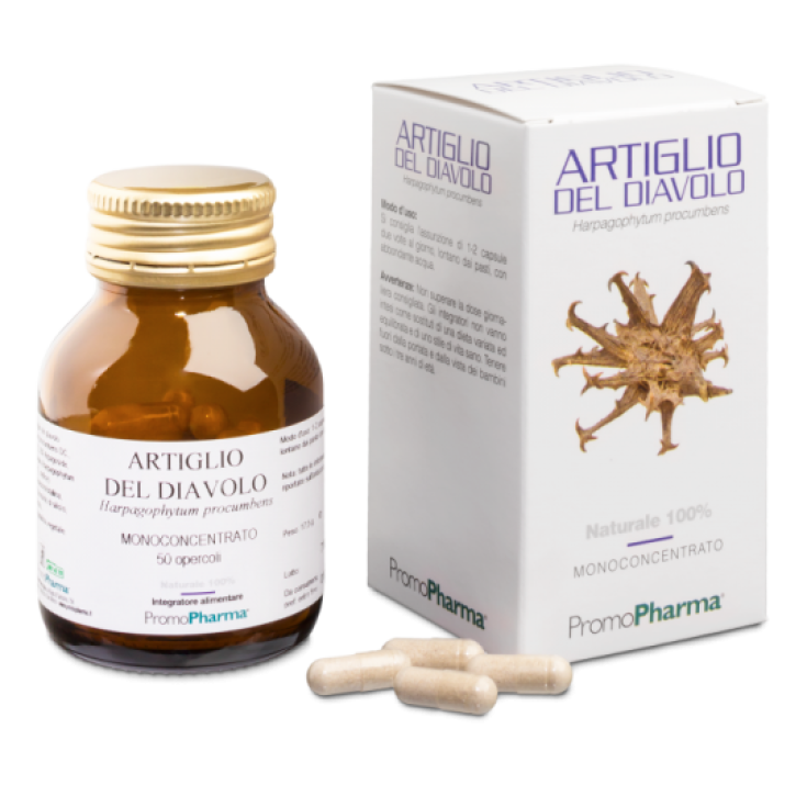 PromoPharma Artiglio Del Diavolo Integratore Alimentare 50 Capsule