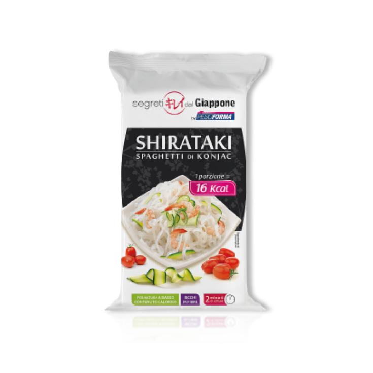 Pesoforma Segreti Dal Giappone Shirataki Spaghetti Di Konjac 150g