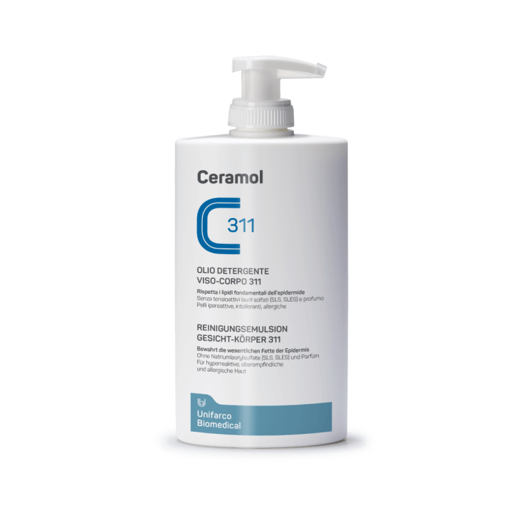 Unifarco Ceramol 311 Olio Detergente Viso Corpo 400ml
