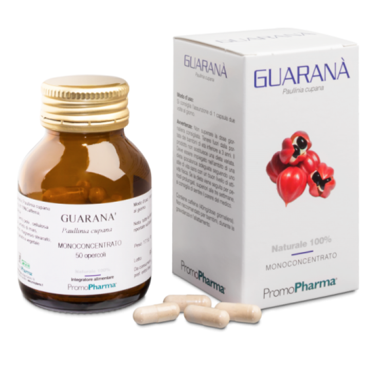 PromoPharma Guaran&agrave; Monoconcentrato Integratore Alimentare 50 Capsule