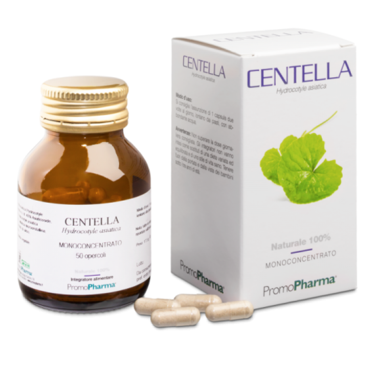 Promopharma Centella Asiatica Monoconcentrato Integratore Alimentare50 Capsule Promopharma Centella Asiatica Monoconcentrato Integratore Alimentare50 Capsule