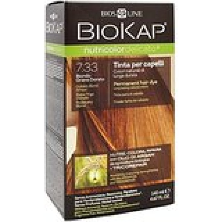 Biokap Nutricolor Delicato Tinta Per Capelli Tonalit&agrave; 7,33 Biondo Gold