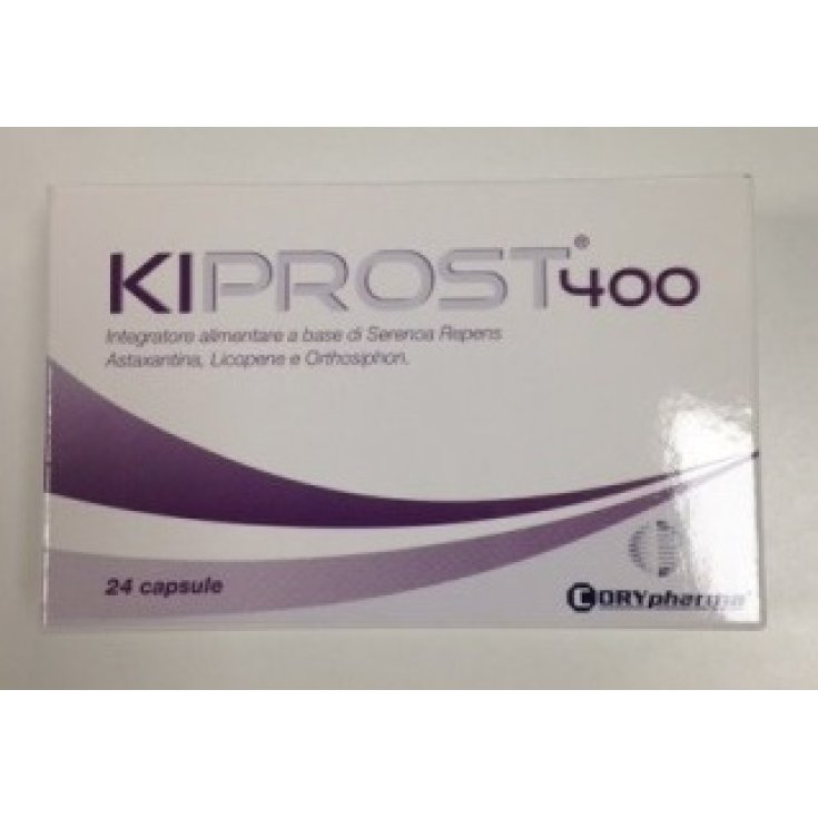 Kiprost 400 Integratore Alimentare 24 Capsule Kiprost 400 Integratore Alimentare 24 Capsule