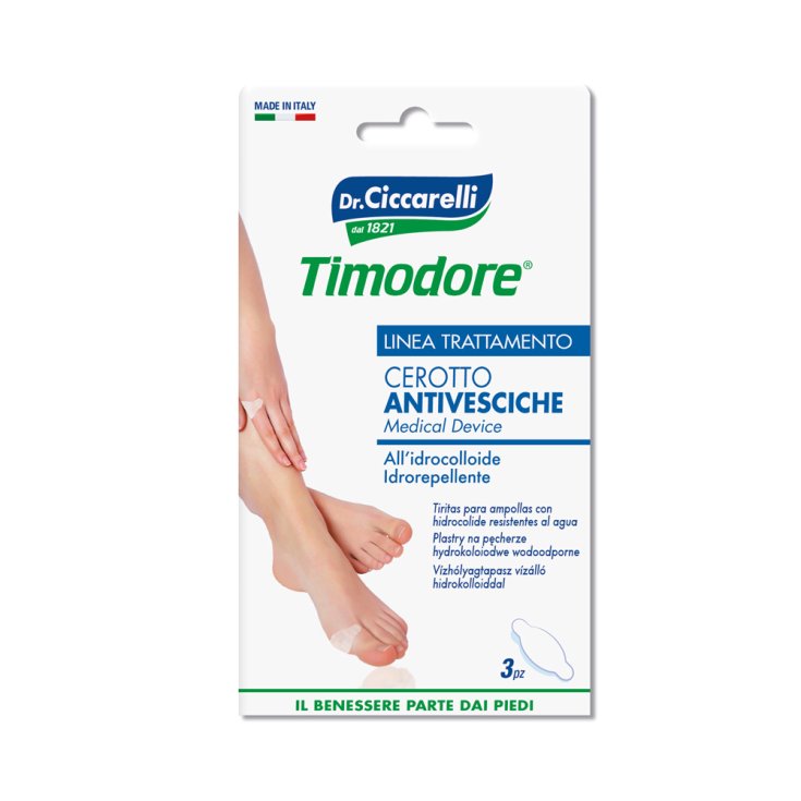 Timodore Cerotto Antivesciche 3 Pezzi