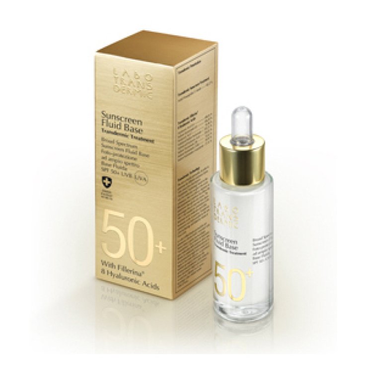 Labo Transdermic Base Fluida SPF 50+ Filtri Solari UVA E UVB