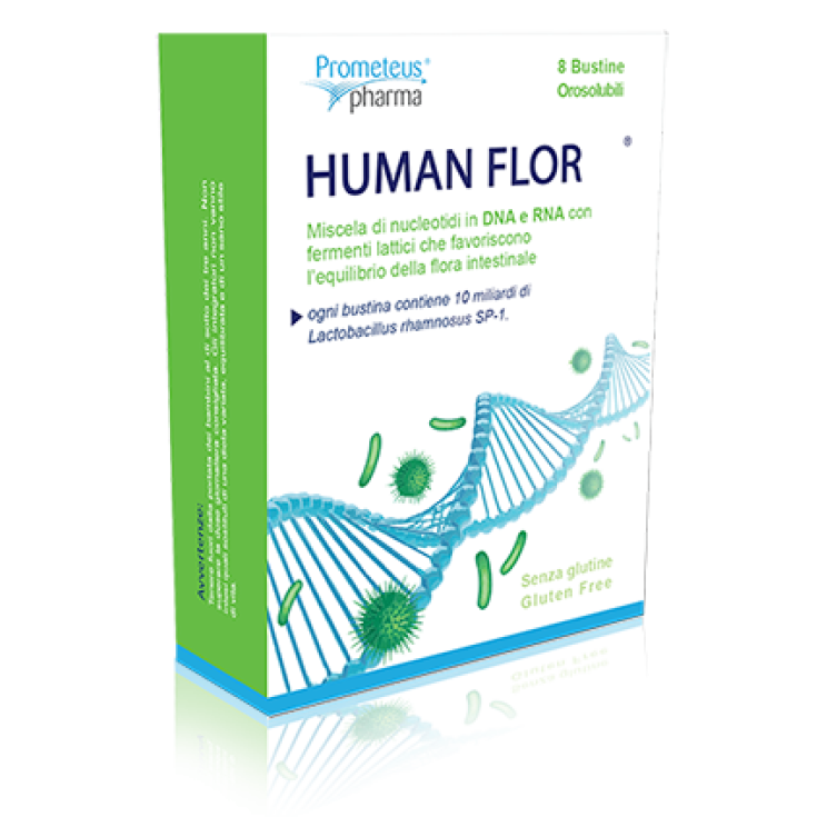 Prometeus Human Flor Integratore Alimentare 8 Bustine Da 12g