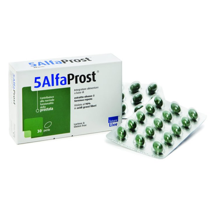 Future Live 5AlfaProst Integratore Alimentare 30 Perle Future Live 5AlfaProst Integratore Alimentare 30 Perle