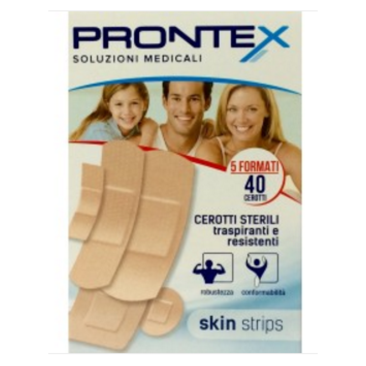 Safety Prontex Skin Strips 40 Cerotti Assortiti