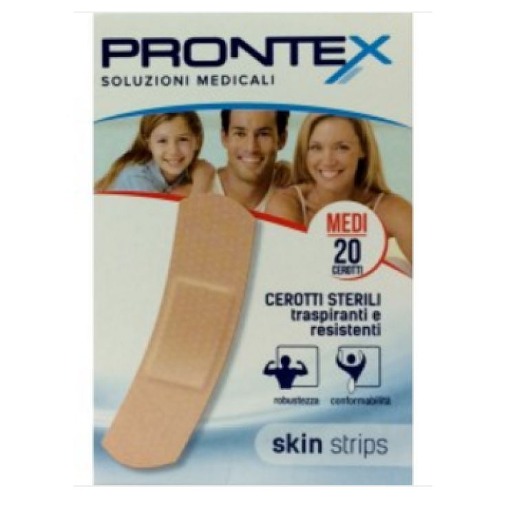 Safety Prontex Skin Strips 20 Cerotti Medi