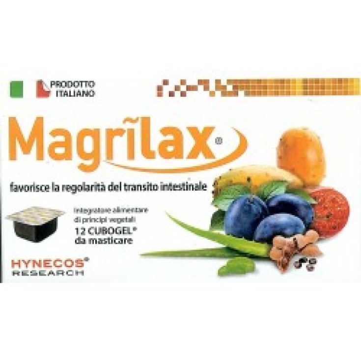 Hynecos Research Magrilax Cubogel Adulti  - Integratori 120g - 12 Pezzi
