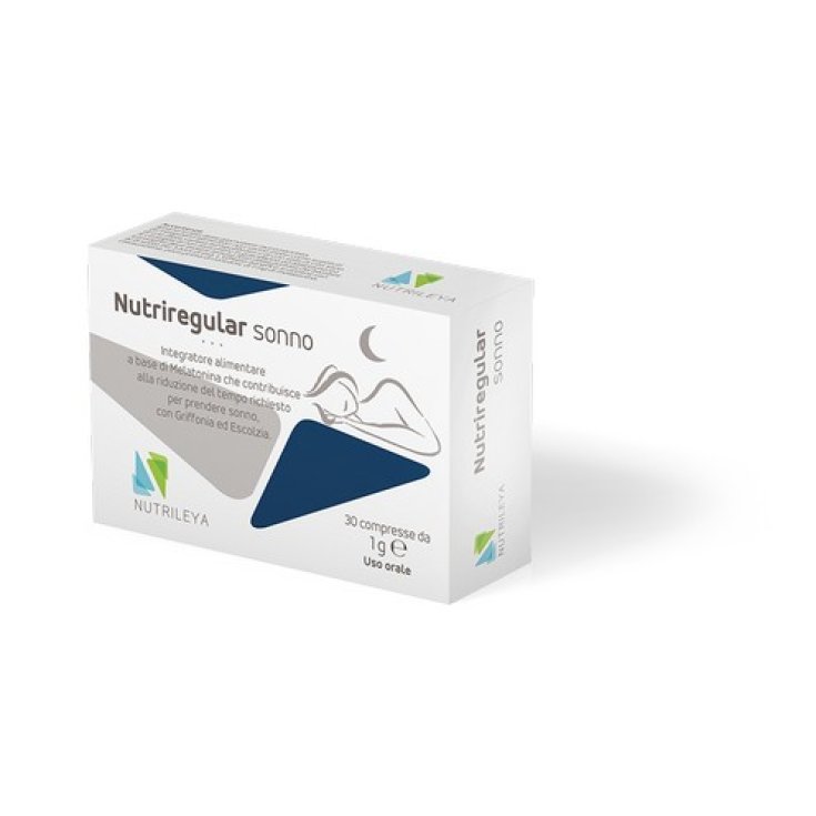 Nutrileya Nutriregular Sonno Integratore Alimentare 30 Compresse