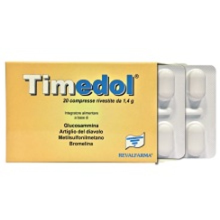 Timedol Integratore Alimentare 20 Compresse Rivestite
