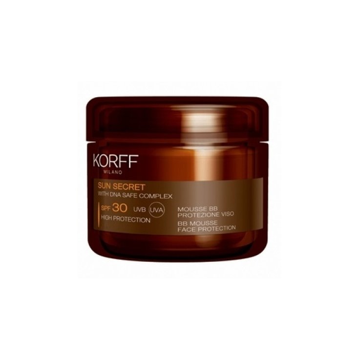 Korff Sun Secret Mousse Bb Viso SPF 30 Colore 01 Amber 50ml