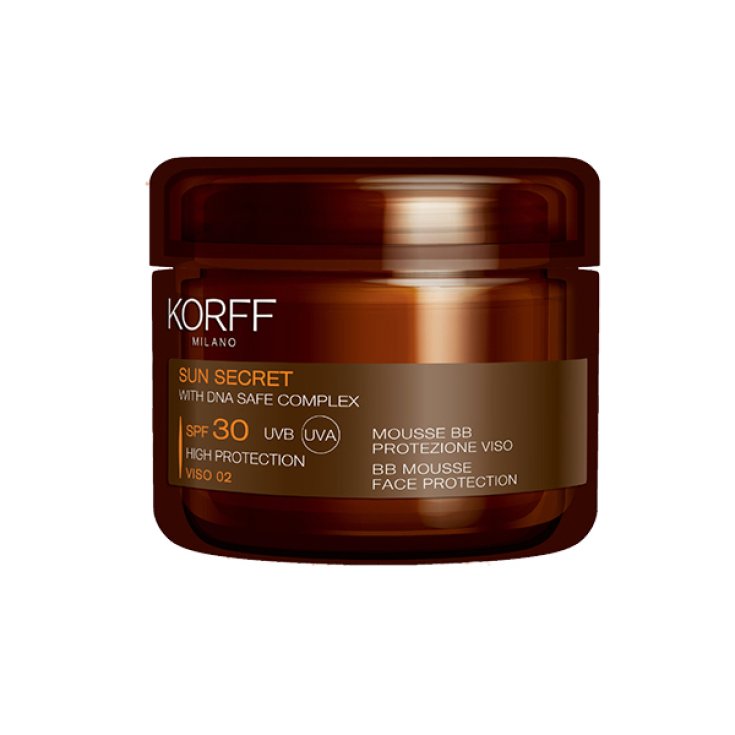 Korff Sun Secret Mousse Bb Viso SPF 30 Colore 02 50ml