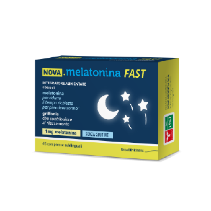 Nova Argentia Nova Melatonina Fast Integratore Alimentare 45 Compresse