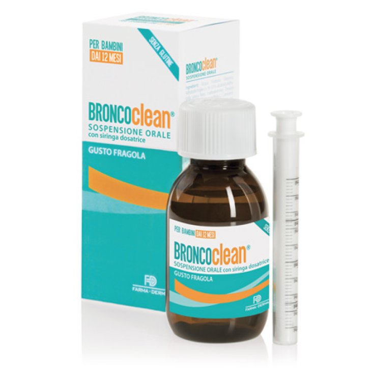 Farma-Derma Broncoclean&reg; Sospensione Orale Integratore Alimentare 100ml