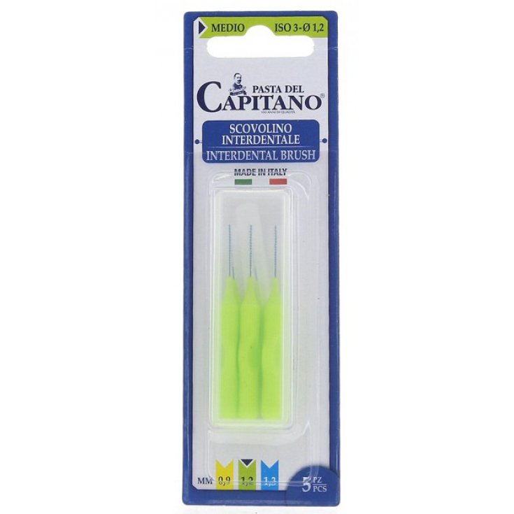 Pasta Del Capitano Scovolino Interdentale Medio 5 Pezzi