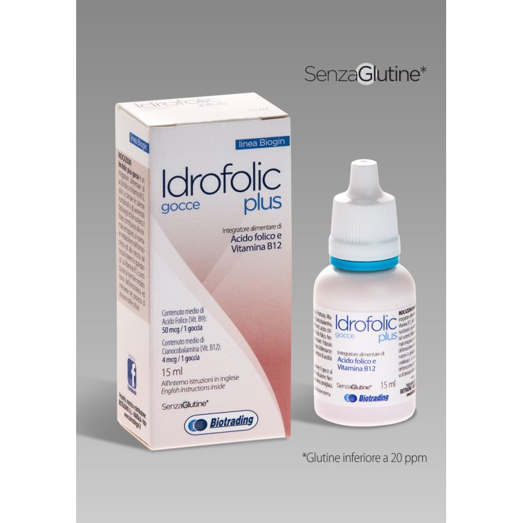 Biotrading Idrofolic Plus Gocce 15ml
