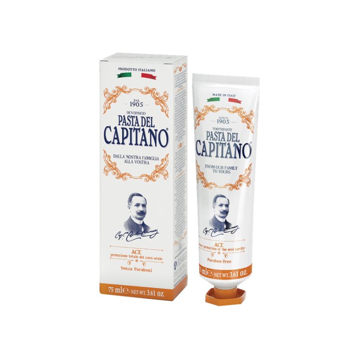 Dr. Ciccarelli Pasta Del Capitano Dal 1905 Dentifricio Ace 25ml