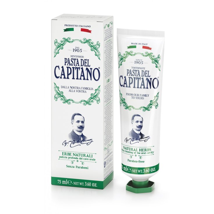 Pasta Del Capitano 1905 Dentifricio Erbe Naturali 75ml