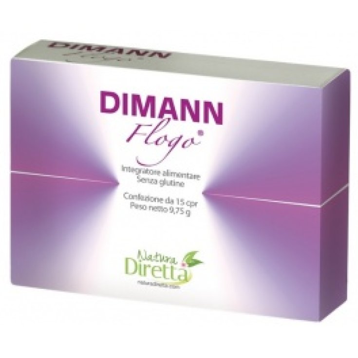 NaturaDiretta Dimann Flogo 15 Compresse