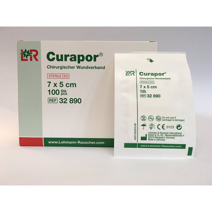 Lohmann & Rauscher Curapor Cerotto Sterile 7x5cm 100 Pezzi