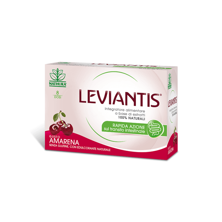 Nathura Leviantis Integratore Alimentare Gusto Amarena 16 Buste